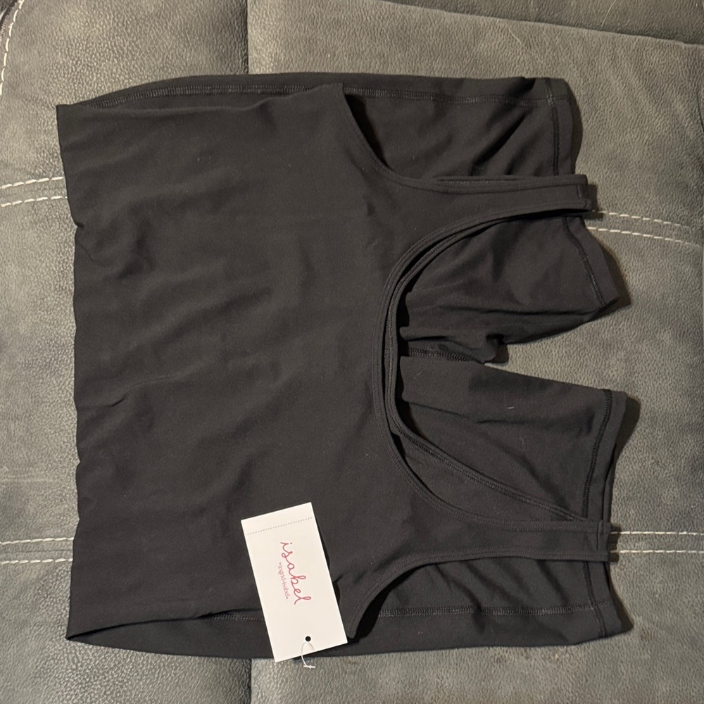 Black sleeveless maternity bodysuit - NWT - size S